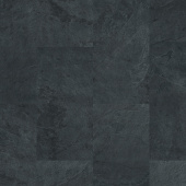 ПВХ-плитка Quick-Step QS Alpha Vinyl ORO плитка AVSTU 40035 Сланец чёрный